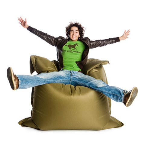 Sit On It Deluxe Sitzkissen Twill KHAKI