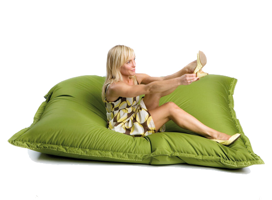 Sit On It Sitzkissen Sitzsack 180x145cm in OLIVE