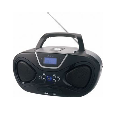 AEG SR 4327 SUPER Stereo-Radio Rekorder mit CD/MP3/USB