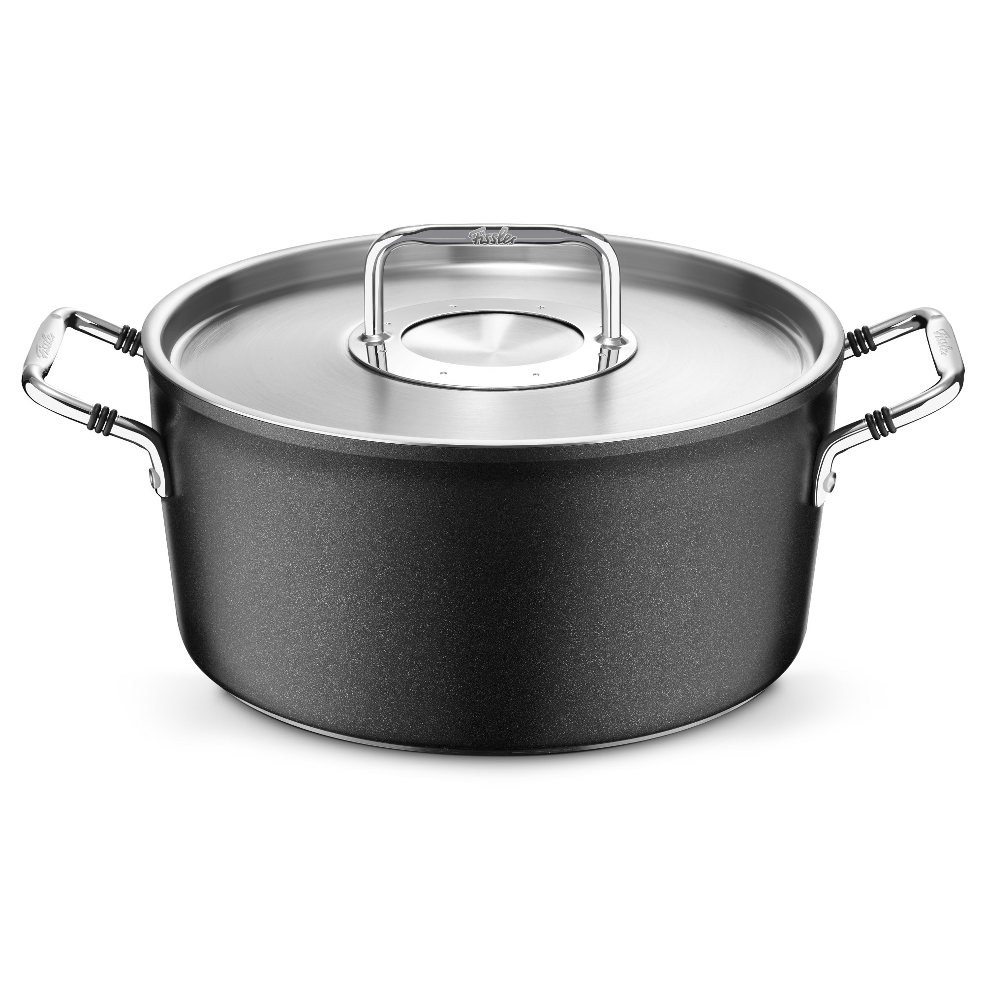 FISSLER Premium Serie LUNO Kochtopf 24 cm - 4,9 Liter INDUKTON