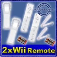 2x Original Nintendo Wii Remote Fernbedienung weiß, NEU