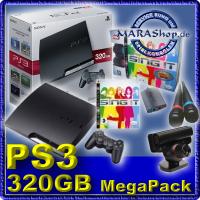 Sony PlayStation 3 Konsole 320GB Singstar Sing it + EYE