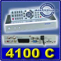 Opticum 4100C Digital Sat Receiver - Silber