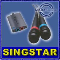 2 SingStar Sony Mikrofone - für Sing Star Spiele - PlayStation 2 und 3