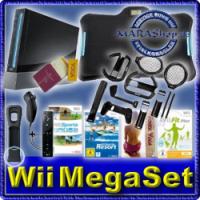 Nintendo Wii Konsole Schwarz Balance Board Fit Plus Set
