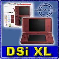 NINTENDO DSi XL Konsole (bordeauxrot)