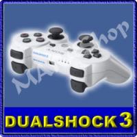 SONY PlayStation3 Sixaxis Dualshock 3 Controller Weiß