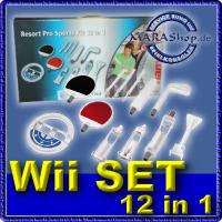 hama 12 in 1 Set "Resort Pro" für Nintendo Wii