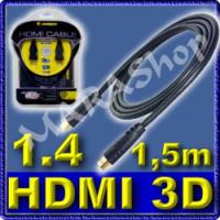 HDMI Kabel 1,5m Snakebyte 1.4 3D Full HD PS3 Sony NEU