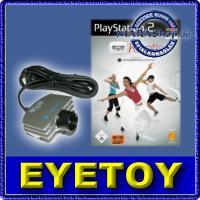 EYE TOY KAMERA Silber + EYETOY Kinetic für PS2 - Neu