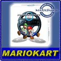 Nintendo Mario Kart Wii inkl. Wii Wheel Lenkrad schwarz