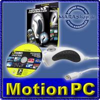 PC Motion XS Controller USB (Nunchuk) + 9 Spiele CD