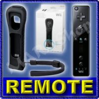 Original Nintendo Wii Remote + Motion Plus Schwarz NEU