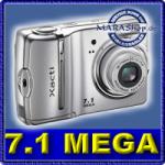 Sanyo Xacti VPC-S70 Digital Camera - Silber
