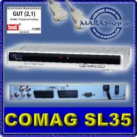 Comag SL35 Digital Sat-Receiver DVB-S + Nullmodem Kabel