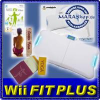 Nintendo Wii Fit Plus, Balance Board - weiß + Yoga Set