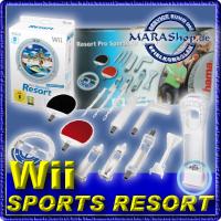 Wii Sports Resort inkl. Wii Motion Plus + hama 12in1