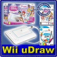 uDraw Game Tablet inkl. Studio + Disney Prinzessin für Nintendo Wii