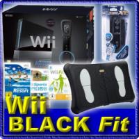 NINTENDO Wii Konsole Schwarz 2 Remote, Balance Board, Fit Plus