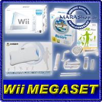 NINTENDO Wii Konsole Resort Balance Boar Fit Plus 8in1
