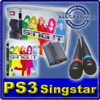 PlayStation 3 SingStar 2 Sony Mikrophone und Sing It