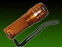 LICHTFUXX Taschenl. LF-125 1,25W CREE XPE Zoom GOLD
