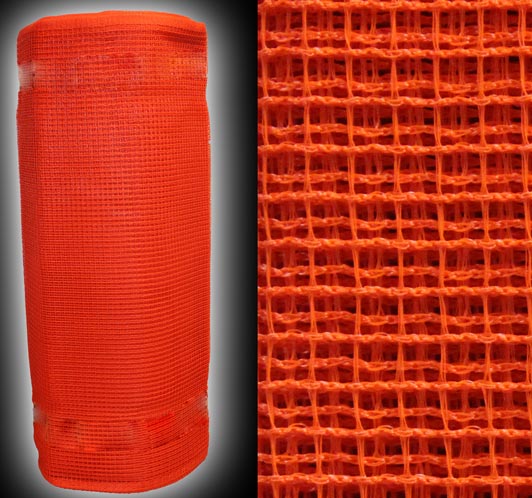 50x1,83m Bauzaun SIGNAL ORANGE Schutz Zaun Warnzaun 350