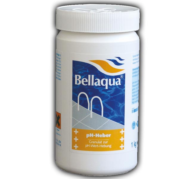 pH Heber Plus Pool Schwimmbad Wasserpflege 1KG Granulat Bellaqua