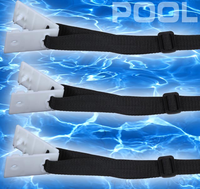 8x Klipp für Aufroller Pool Abdeckung Solarfolie Schwimmbad 0917