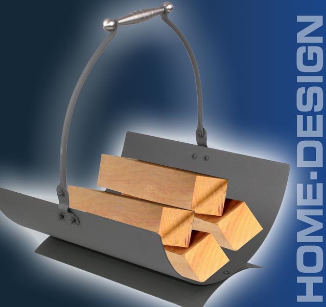 DESIGN Kamin Holztrage Ofen Tragekorb 1066