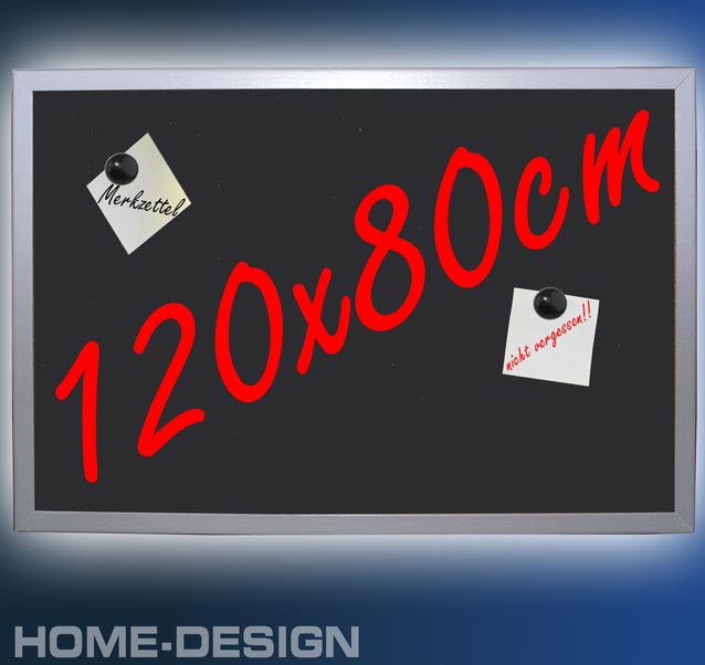 120x80cm Pinwand Memoboard Magnettafel Pinnwand 1075