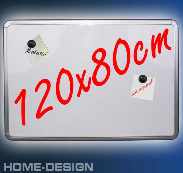 120x80cm Pinwand Memoboard Magnettafel Pinnwand 1082