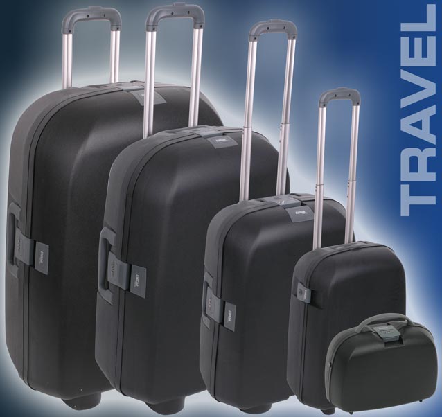 5er SET Reisekoffer Reise Trolley Koffer 1620sw
