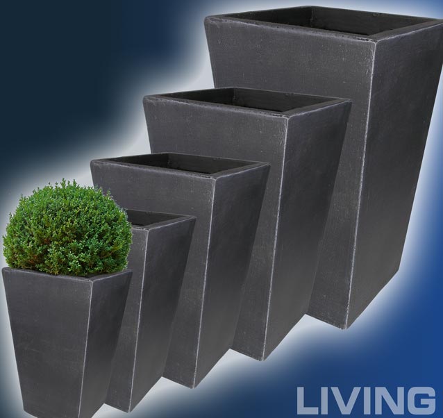 MAXI SET 5x Übertopf Blumentopf Pflanzen Kübel 1730