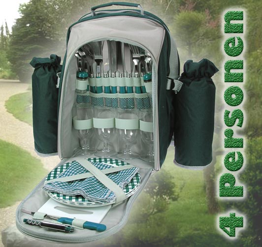 OnTour 4G Picknick Rucksack 4-Personen mit Isolierfach