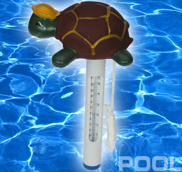 Schildkröte Pool Schwimmbad Teich Thermometer 3085