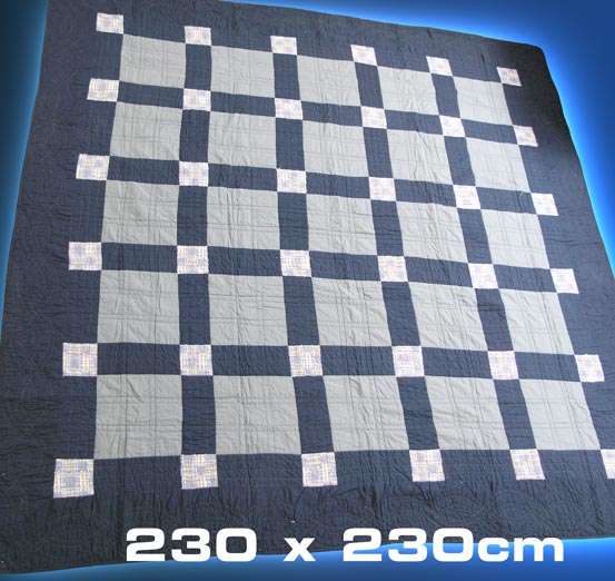 QUILT Patchwork Tagesdecke für Sofa und Bett 230cm 3131