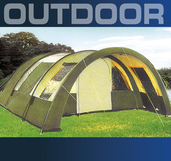 MAXI 4Pers Camping Automatik Schnellaufbau Zelt 3157