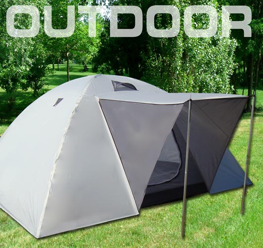 4 Personen Camping Automatik Schnellaufbau Zelt 3165