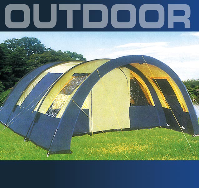 MAXI 4Pers Camping Automatik Schnellaufbau Zelt 3166