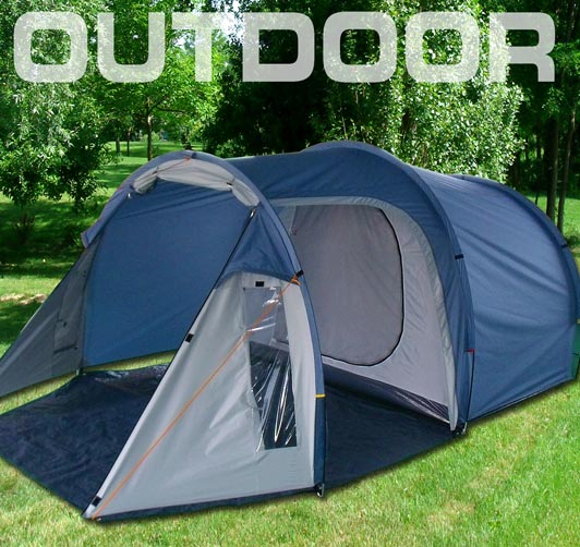 3 Personen Camping Moskitonetz Schnellaufbau Zelt 3167