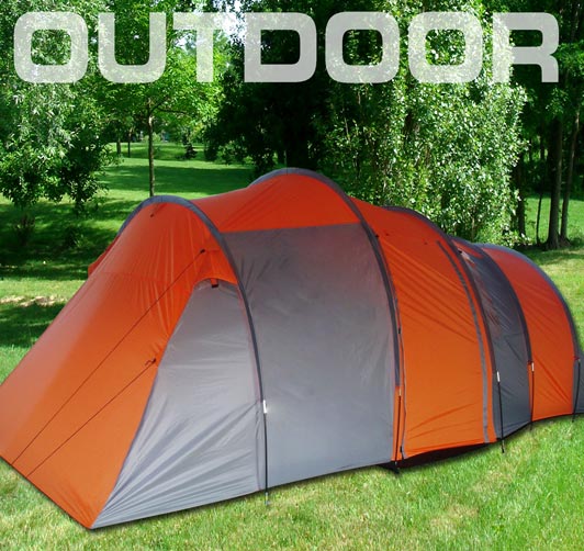 6 Personen Camping  Schnellaufbau Zelt Moskitonetz 3168