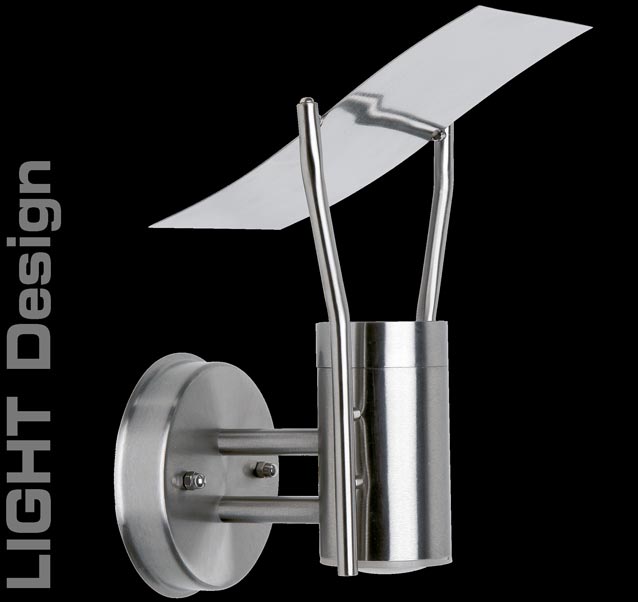 Garten Lampe Außenleuchte EDELSTAHL 42281