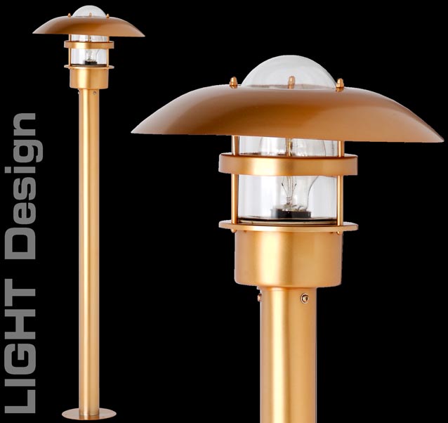 Stand Maxi Garten Lampe Außenleuchte KUPFER 44385