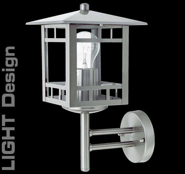 Garten Lampe Außenleuchte EDELSTAHL 47481
