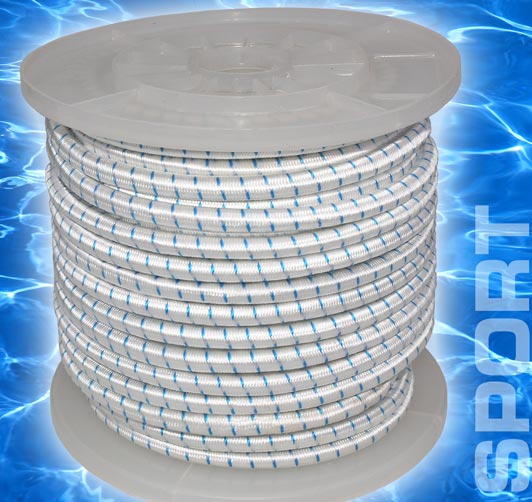 1,00EUR/m) 40m 10mm Leine Expander Gummi Transport Seil 0510