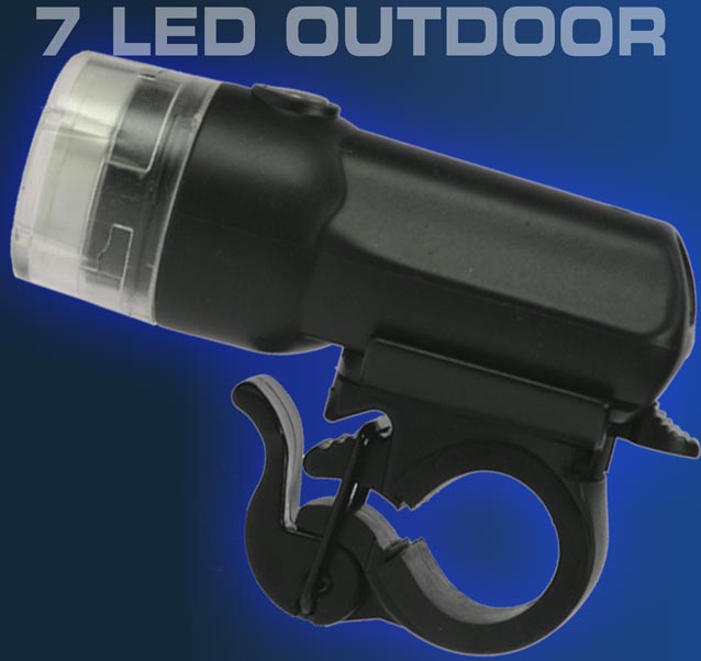 7 LED Taschenlampe  OFF-ROAD XF7 Fahrradlampe 1180