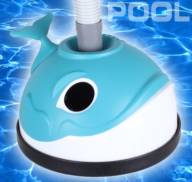 WAL Bodensauger Schwimmbadreiniger Pool Reiniger Whaly 9472