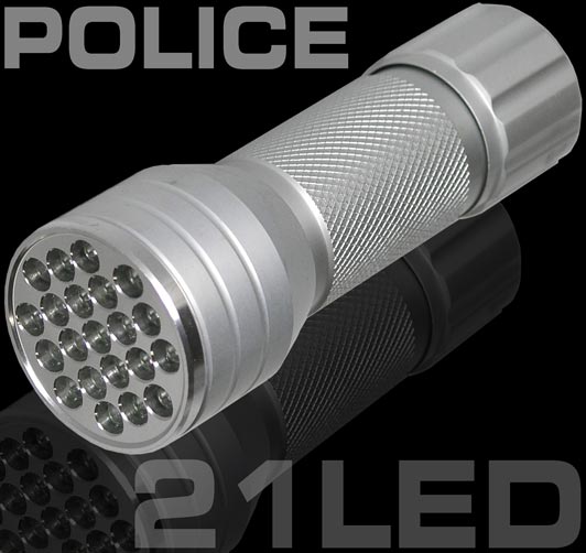 High Tech ALU Taschenlampe 252000mcd 1121