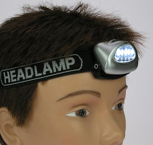 5 LED High Tech Stirnlampe Kopflampe Taschenlampe 1160